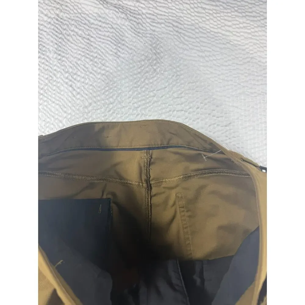 Lululemon Pants Mens 31x32 Brown Stretch Travel Golf Casual Performance Slim